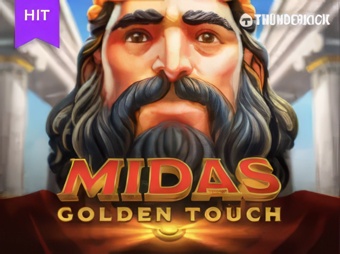 Логотоип слота Midas Golden Touch